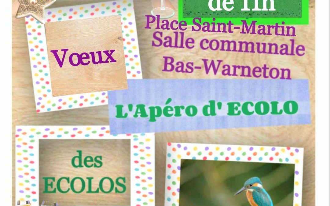 Vœux et Apéro de la locale !